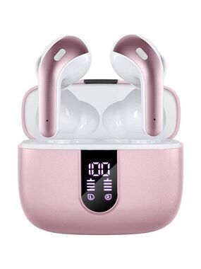 Bluetooth Headphone Wireless Earbud Airpods Pro 2 Charging Case Waterproof PINK